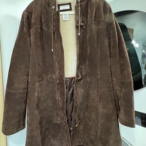 Covington Women's Chocolate suede Jacket